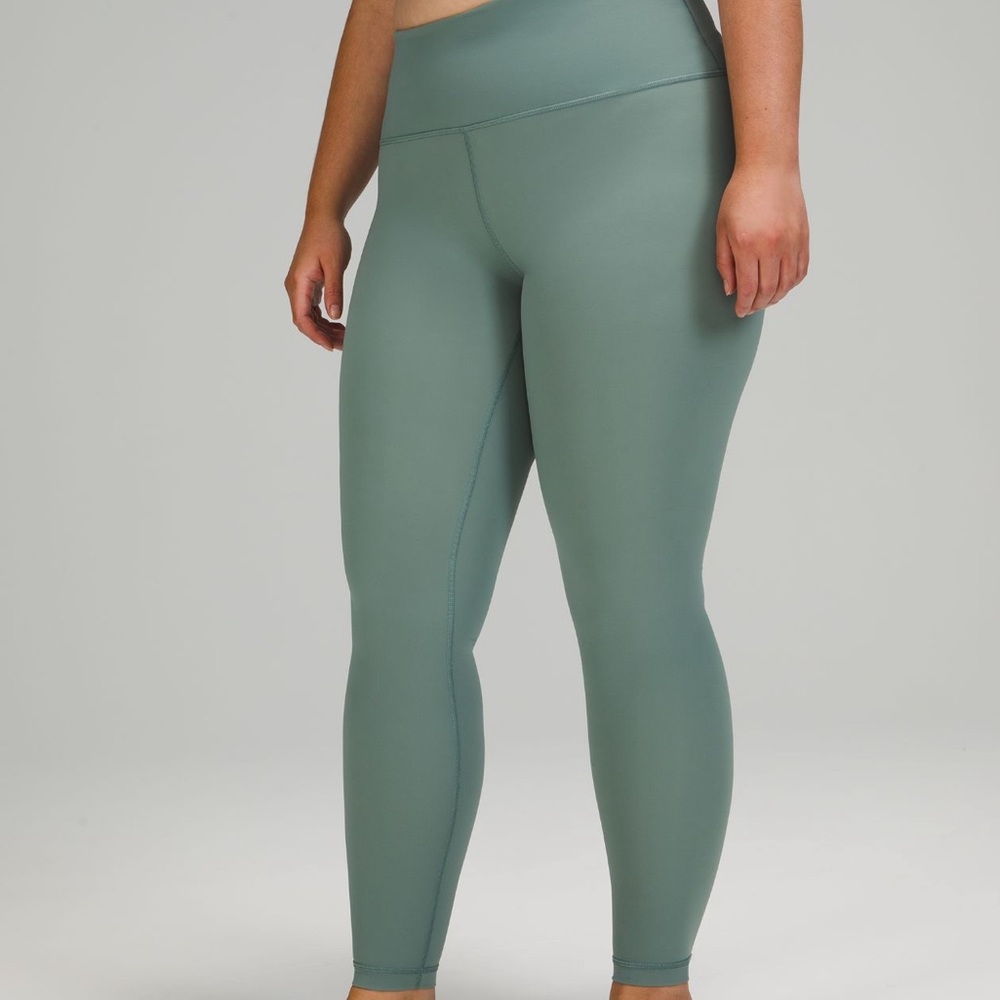 LULULEMON NWT WUNDER UNDER 6 TEAL 28”